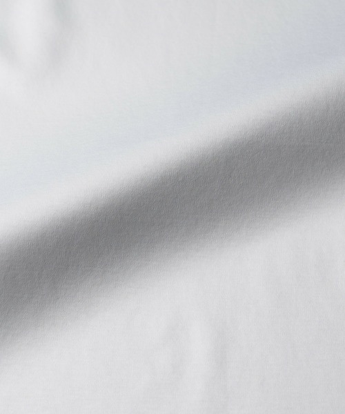 tシャツ ESTNATION / アルビニ コットンスムース カフスＴシャツ レディースの画像