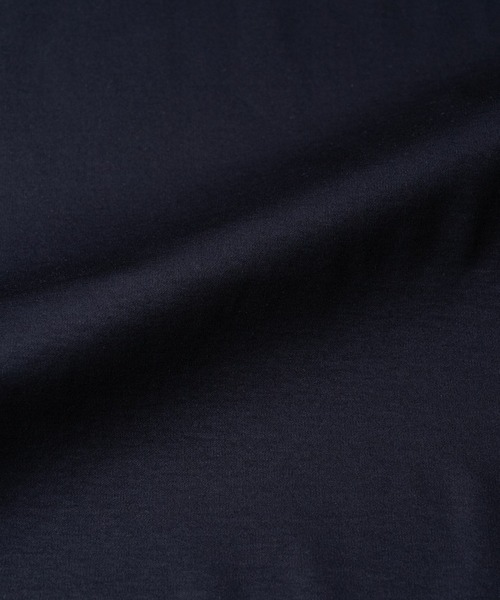 tシャツ ESTNATION / アルビニ コットンスムース カフスＴシャツ レディースの画像