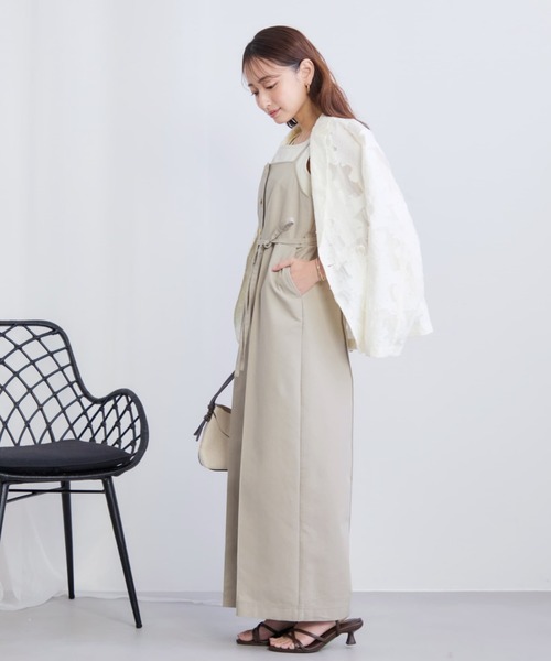 COHINA（コヒナ） オールインワン デニムライクオールインワン 「低