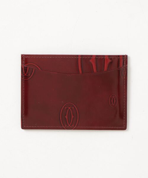 Cartier♡カルティエ♡ハッピーバースデー　カードケース　美品　レア　赤 Cartier（カルティエ） ハッピーバースデー カードケース - レッド