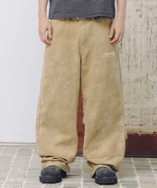 THRASHER（スラッシャー） ワイドパンツ ジーンズ THRASHER×MSG 別注
