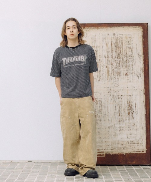 THRASHER（スラッシャー） ワイドパンツ ジーンズ THRASHER×MSG 別注