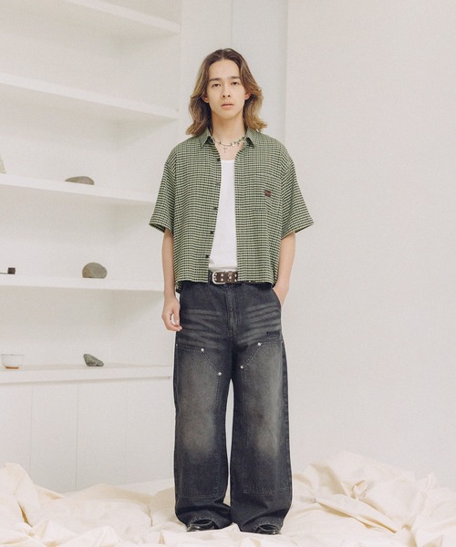 THRASHER（スラッシャー） ワイドパンツ ジーンズ THRASHER×MSG 別注 