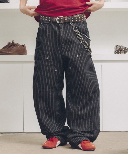 THRASHER（スラッシャー） ワイドパンツ ジーンズ THRASHER×MSG 別注