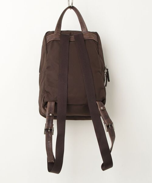agnes b. VOYAGE リュック agnes b． VOYAGE 「agnes VOYAGE」 ワンポイントリュック - ブラウン