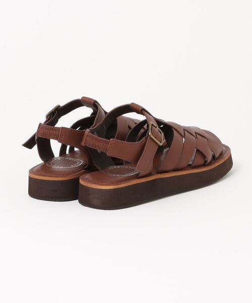 「Piedi Nudi」 フラットサンダル 23.0cm ブラック レディース_画像2