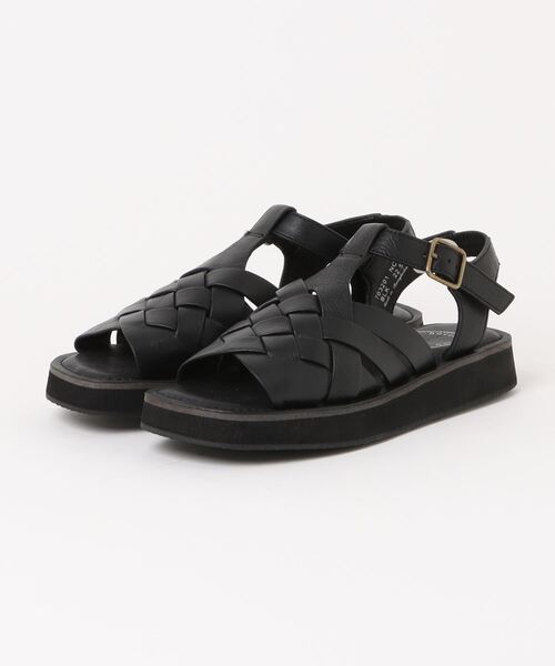 「Piedi Nudi」 フラットサンダル 23.0cm ブラック レディース_画像8