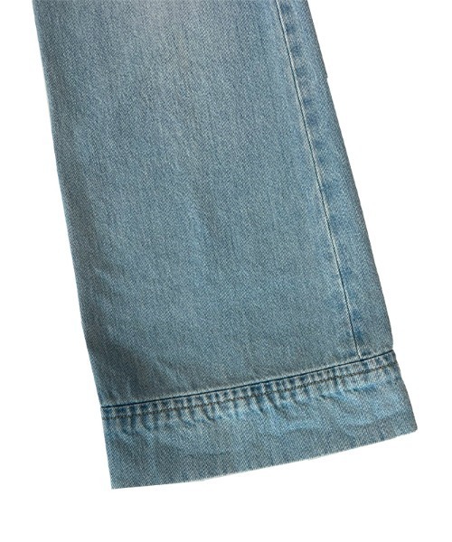 「anuans」 デニムパンツ SMALL ブルー レディース_画像2