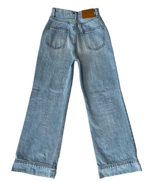 「anuans」 デニムパンツ SMALL ブルー レディース_画像4