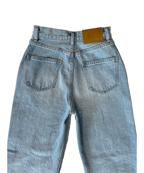 「anuans」 デニムパンツ SMALL ブルー レディース_画像5