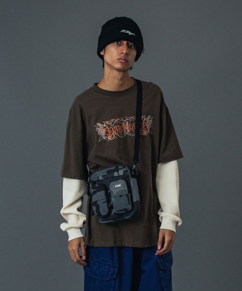 「XLARGE」 ショルダーバッグ ONE SIZE ブラック メンズ_画像2