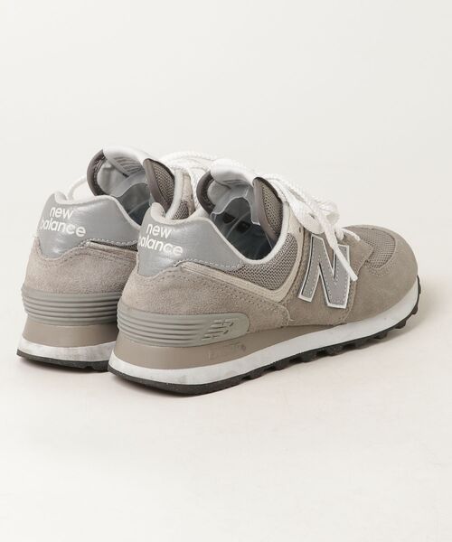 「New Balance」 ローカットスニーカー 22.5cm グレー メンズ_画像2
