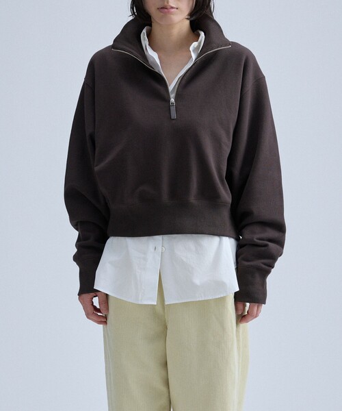 トレーナー トレーナー スウェット Half Zip Sweat レディース : ZOZOTOWN Yahoo