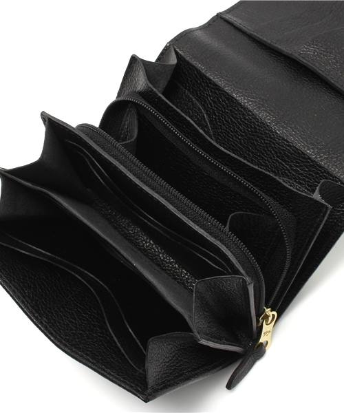 二つ折り財布 財布 IL BISONTE / ORIGINAL LEATHER / ウォレット レディース メンズの画像