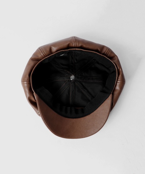 CPH/キャスケット 502SL シンセティックレザー Sense of Grace 帽子 キャスケット SYNTHETIC LEATHER CASQUETTE