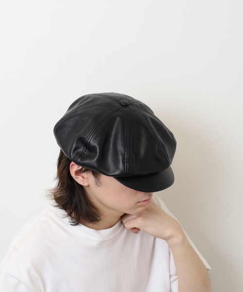 Chapeau d' O ブラックキャスケット　新品未使用 セール 40%OFF】シャポー ド オー Chapeau d'O Chapeau d' O