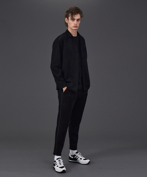 5351 POUR LES HOMMES シャツ 「セットアップ対応」PEスエード シャツ