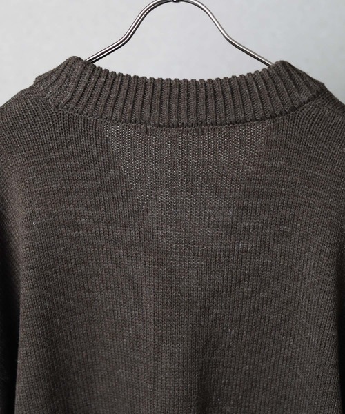 ONE DAY KMC カーディガン 「5ゲージ」オーバーサイズカーディガン