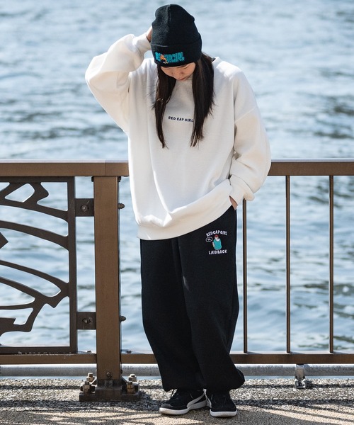 AWGE Beanie Red 赤 ニットキャップ キャップ RED CAP GIRL ニット帽 ニットキャップ 「a-r」「2024AW新色追加