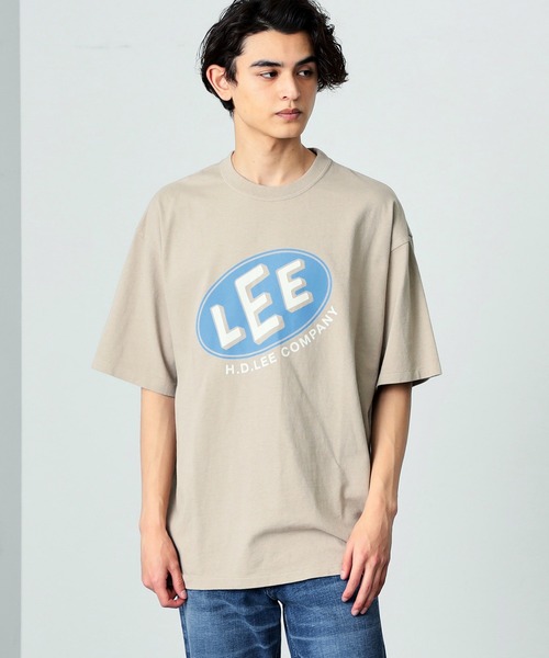 Lee tシャツ Lee/リー オーバルロゴ半袖Tシャツ メンズ