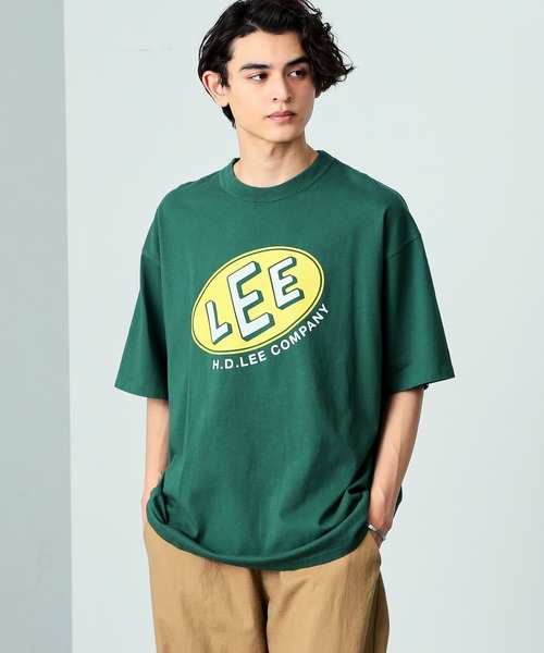 Lee tシャツ Lee/リー オーバルロゴ半袖Tシャツ メンズ