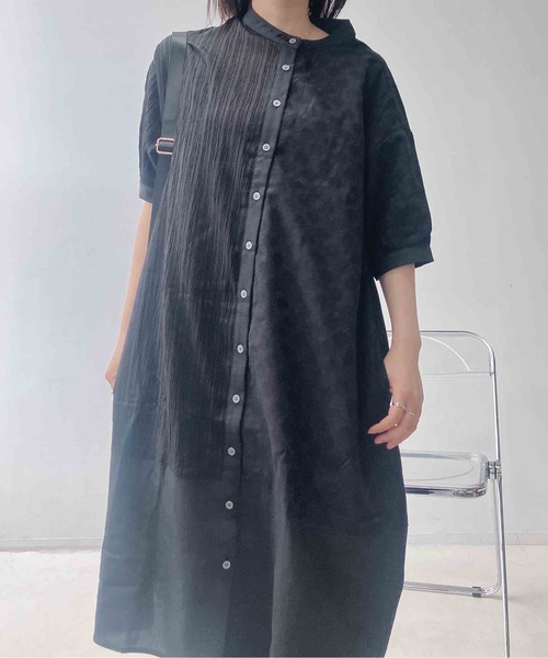 専用　アパルトモン コクーンシャツワンピース　ボリュームシャツ Loungedress】コクーンシャツワンピース | OUTLET(アウトレット