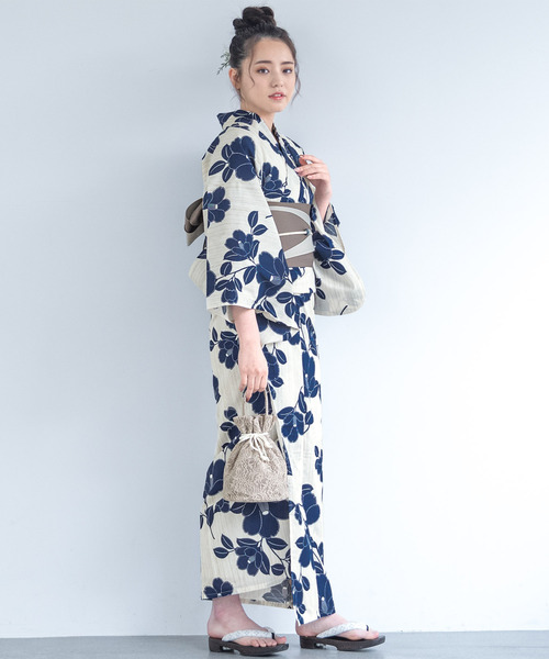 浴衣 夏を彩るレディース浴衣2点セット （浴衣＋帯） レディース