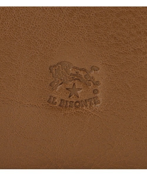 【良品】IL BISONTE ロゴ ウエストバッグシボ革 型押し レザー 茶色 IL BISONTE (イル ビゾンテ) 日本公式オンラインストア