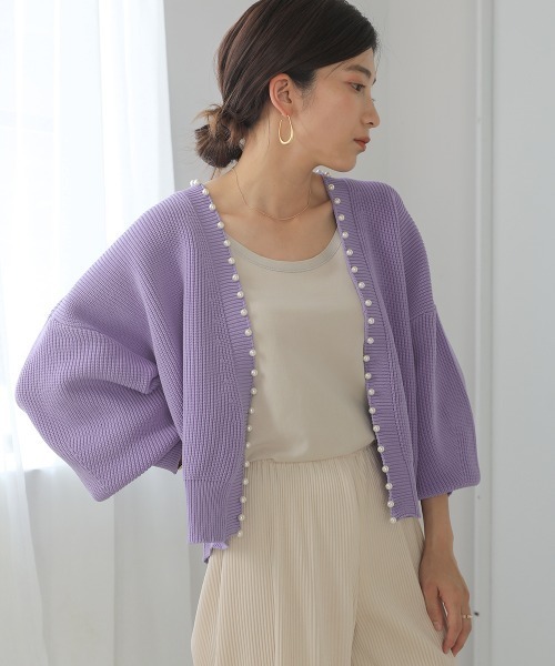 ルーシーパール LOVE JOLIE レディース ニットカーディガン