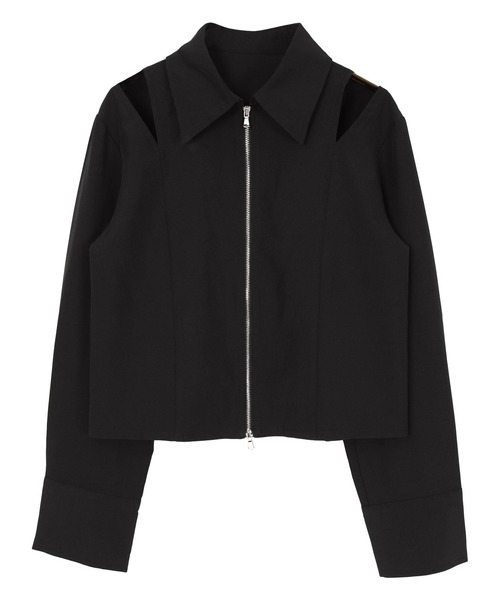 ブラウス シャツ CLINQ*SODA 別注 LENE シュミゼット「BLACK」 レディース CLINQ*SODA 別注 LENE シュミゼット[BLACK]（シャツ／ブラウス