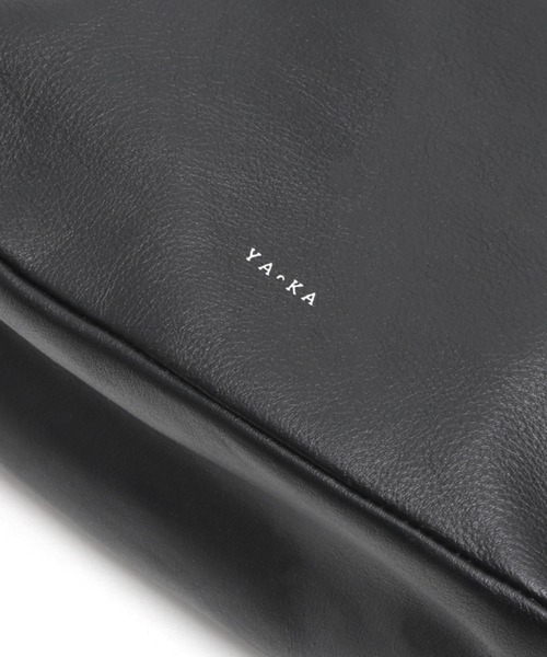 YArKA トートバッグ 「YArKA/ヤーカ」real leather tuck design
