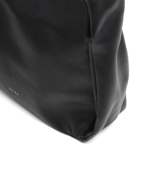YArKA リアルレザー巾着トートバッグ YArKA トートバッグ 「YArKA/ヤーカ」real leather drawstring