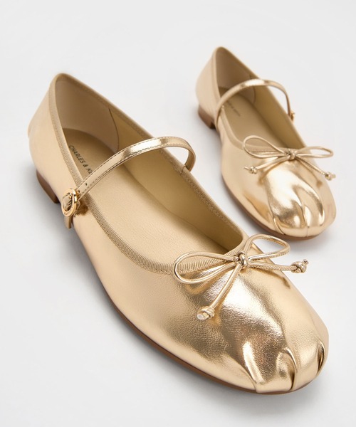 ジミーチュウ　メルバ　バレリーナ　メリージェーン　24cm size37 ジミー チュウ】クラシカルなシェイプを輝くクリスタルで