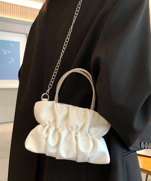 deux amour ショルダーバッグ バッグ クシュクシュハンドバッグ
