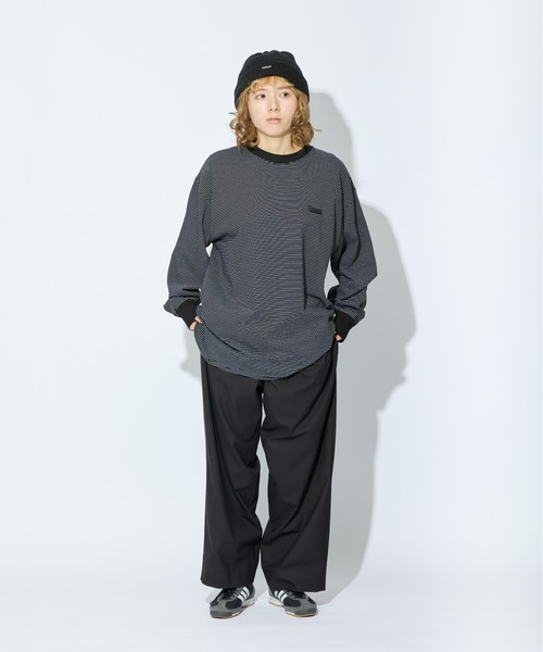 meltum tシャツ BORDER L/S T-SHIRT / ボーダーロングスリーブT