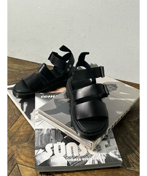 【Dr.Martens】GRYPHON サンダル/ブラック Dr.Martens サンダル 「Dr.Martens」Gryphon レディース