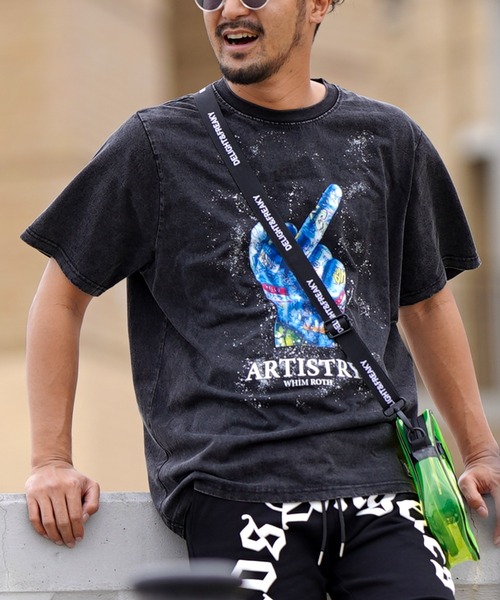 adamsJUGGLER（アダムスジャグラー） tシャツ W/Rアーティストリー