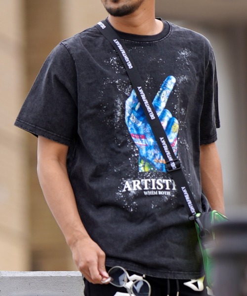 adamsJUGGLER（アダムスジャグラー） tシャツ W/Rアーティストリー 