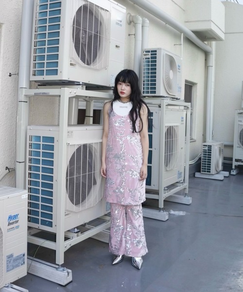 ⭐︎まるこ　LEPSIM ジャガードインナー付きワンピース セール】【結婚式／オケージョン】ジャガードインナー付き