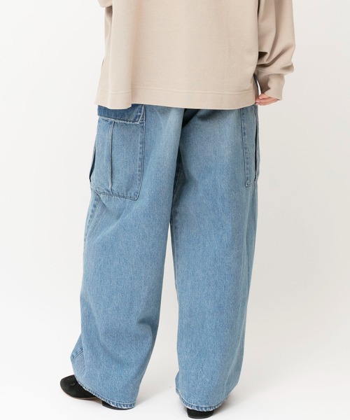 Johnbull ジーンズ デニム デニムパンツ カーヴィーカーゴデニム