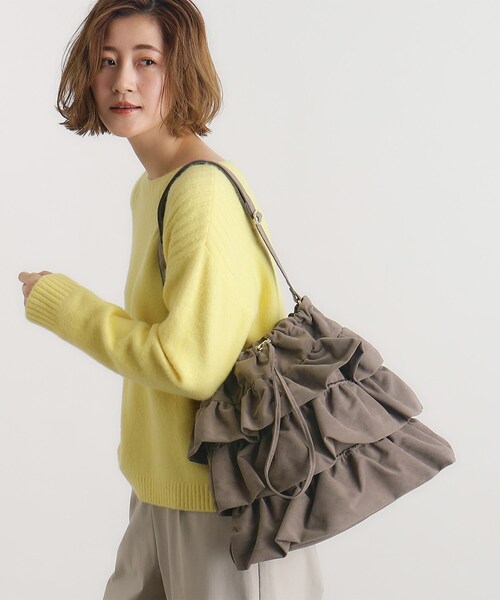 ☆日本未入荷*PARFOIS*新作*ストローショルダーバッグ/GR☆ Legato Largo ショルダーバッグ レディース 小さめ ブランド