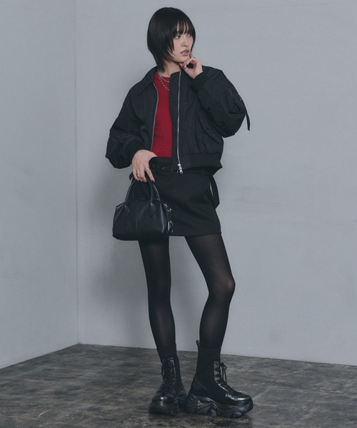 PAGEBOY（ページボーイ） ブーツ レースアップソックスブーツ 「3
