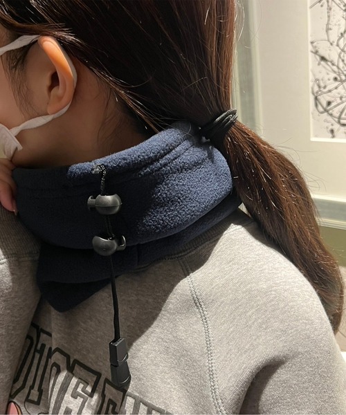 ALWAYS GOOD TIME ネックウォーマー スヌード ベーシックフリース