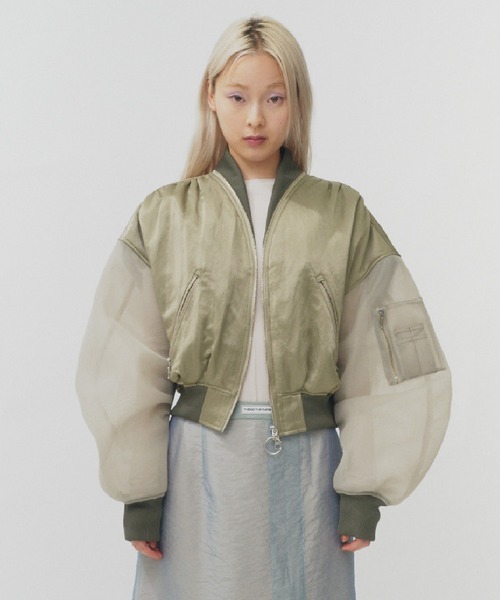 THINGS THAT MATTER（シングス ザット マター） ma1 ma-1 SHEER