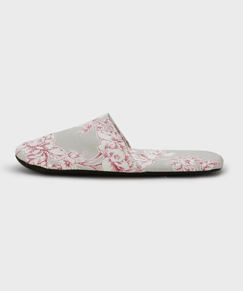 LAURA ASHLEY（ローラアシュレイ） スリッパ ポリントン ローゼズ柄