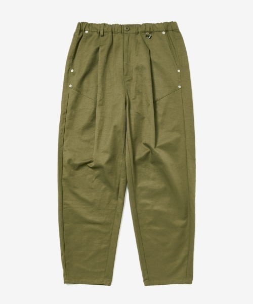 rehacer（レアセル） ワイドパンツ チノパン : Duck Tuck Pants
