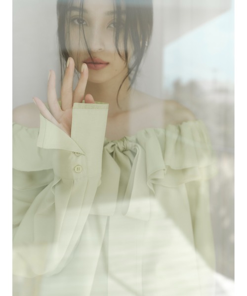 FRAY I.D ブラウス シャツ 2wayラッフルブラウス レディース