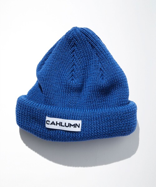 CAHLUMN（カウラム） ニット帽 ニットキャップ Wool Rib Beanie/ウール