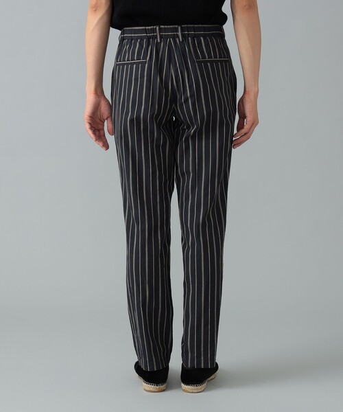 Brilla per il gusto BEAMS　ストライプ　スラックス Brilla per il gusto＞STRIPE EASY PANTS｜ビームス ライフ 横浜