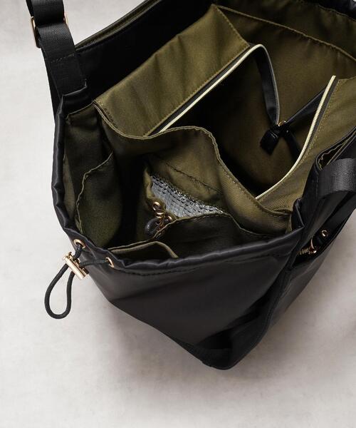 LANVIN en Bleu トートバッグ マルチポケットトートバッグ